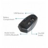 Mouse Bluetooth v4.2 Wireless 2.4GHz Dual-Mode 1200 dpi Nero