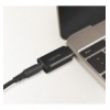 Adattatore Convertitore Audio Portatile da USB-C™ a 3,5 mm Nero