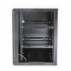 Armadio Rack 19'' a muro 6 unità sezione unica prof. 600mm Nero