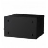 Armadio Rack 19'' a muro 9 unità due sezioni Nero