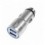 Caricatore da Auto in Alluminio 2x USB 10,5W Rompivetro di Emergenza