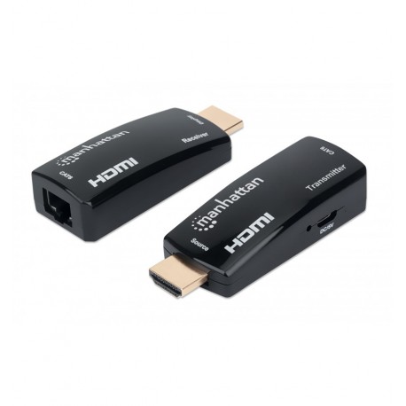 Extender HDMI Over Ethernet 1080p Compatto Nero IDATA EXT-E70SMH
