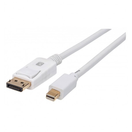 Cavo Mini DisplayPort Maschio a DisplayPort Maschio 4K 60Hz 3m Bianco ICOC MDP-030T4K