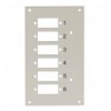 Pannello Frontale 6 Connessioni SC-Duplex per Box Ottico