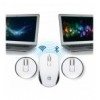 Mouse Dual-Mode Bluetooth e Wireless 2.4 GHz Bianco