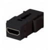 Accoppiatore Keystone HDMI™ con Ripetitore Nero