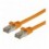 Cavo di Rete Patch in Rame Cat. 6A SFTP LSZH 0,5 m Arancione