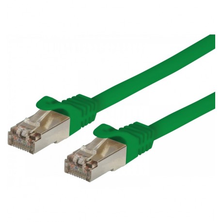 Cavo di Rete Patch in Rame Cat. 6A SFTP LSZH 2 m Verde ICOC LS6A-020-GRT