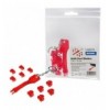 Blocca porte RJ45 rosso 10 serrature e 1 chiave