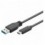 Cavo USB3.2 Gen1 USB-A Maschio USB-C Maschio 0,15m Nero