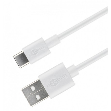 Cavo USB A Maschio 2.0 / USB-C Maschio 3m Bianco ICOC MUSB20-CMAM30W