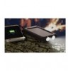 Powerbank Outdoor Energia Solare 8000 mAh con Torcia IP45 2xUSB Nero