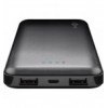 Power Bank Slim 10000 mAh 2x USB Nero I-CHARGE-100002USL