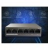 Switch Desktop 6 porte 10/100M con 4 Porte PoE 63W TEF1106P4-63W
