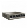 Switch Desktop 6 porte 10/100M con 4 Porte PoE 63W TEF1106P4-63W