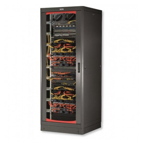 Armadio Server Rack 19'' 600x1000 27 Unita' Nero serie Lite I-CASE SVR-27LTBL