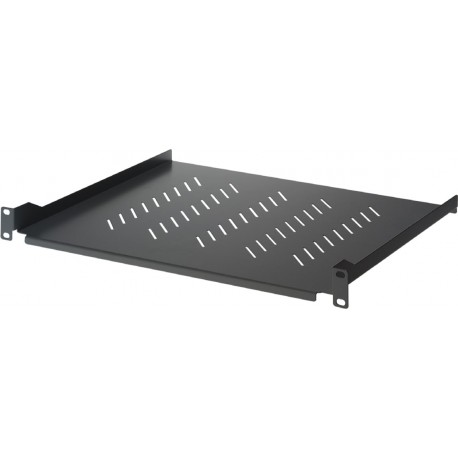 Mensola per Rack 19'' 400 mm 1U Nera 2 punti I-CASE TRAY-140BK