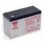 Batteria Piombo-Acido per UPS 12V 8,5Ah, NPW45-12 (Faston 250 6,30 mm)