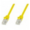 Cavo di Rete Patch in Rame Cat.6 Giallo UTP 1m ICOC U6-6U-010-YET