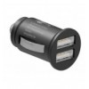 Caricatore Compatto da Auto 2 porte USB max.15.5W/3.1A Nero IUSB2-CAR4-3A2P