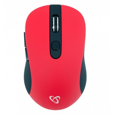 Mouse Wireless 1600dpi WM-911 Rosso ICSB-WM911R