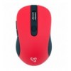 Mouse Wireless 1600dpi WM-911 Rosso ICSB-WM911R