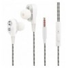 Auricolari Stereo In Ear Duett con Microfono e Telecomando Bianco ICFT-255151