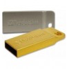 Mini Memoria USB Verbatim con Portachiavi 64GB Silver