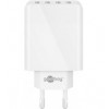 Caricatore da Muro USB a 4 vie 30W Bianco