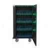 Carrello Stazione di Ricarica 80 USB Notebook o Smartphone Nero