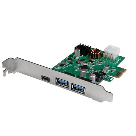 Scheda PCI Express USB 3.2 Gen1x1