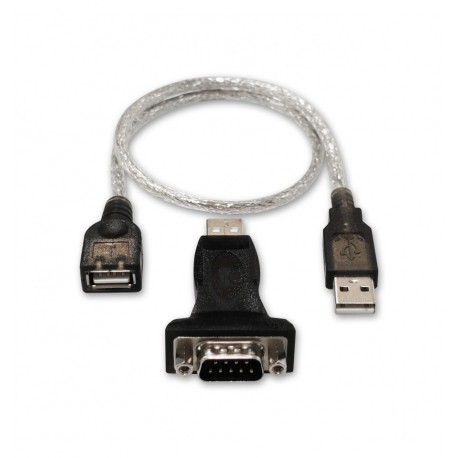 Convertitore Adattatore da USB a Seriale con cavo staccabile IDATA USB-SER-2S