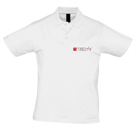 Polo da Uomo Bianca taglia L I-TLY-POLWL