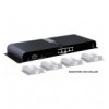 Extender Splitter 4 vie HDMI con IR su Cavo CAT6/6a/7 fino a 120m