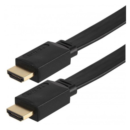 Cavo HDMI High Speed con Ethernet A/A M/M Piatto 2m ICOC HDMI-FE-020