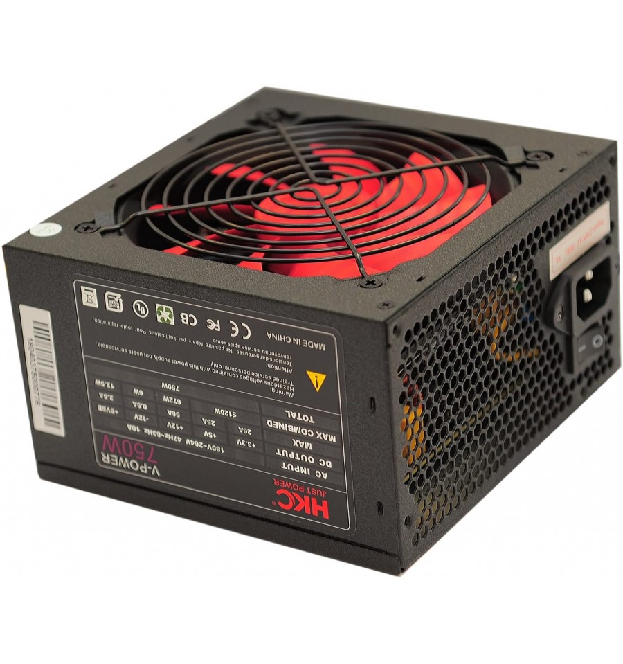 Alimentatore per PC 750W ATX 2.2 Ventola 12cm IPW-V750W Hkc