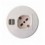 Presa da Scrivania ad Incasso con 2 Prese USB