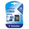 Memoria Micro SDHC 16 Gb con Adattatore - Classe 10