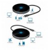 Docking Station USB-C™ 8-in-1 con Pad di Ricarica Wireless