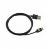 Cavo USB A Maschio 2.0 / USB-C™ Maschio 1m Nero ICOC MUSB20-CMAM10T