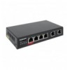 Fast Ethernet Switch a 6 porte con 4 porte PoE (1 x High-Power PoE)