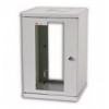 Armadio Rack 10'' a muro 9 unità Grigio prof. 300 mm I-CASE EM-1009GTY