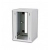  Armadio Rack 10'' a muro 9 unità Grigio prof. 300 mm