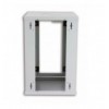  Armadio Rack 10'' a muro 9 unità Grigio prof. 300 mm