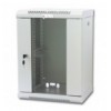 Armadio Rack 10'' a muro 9 unità con pannelli asportabili Grigio prof. 300 mm I-CASE EM-1009GPTY