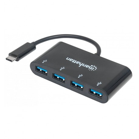 Hub USB-C™ 3.1 SuperSpeed 4 Porte USB-A 3.0 Femmina Nero IADAP USB31-HUB4