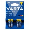 Blister 4 Batterie 1.5V Longlife Power Alcalina Ministilo AAA IBT-KVT-LR03LLP4