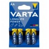 Blister 4 Batterie 1.5V Longlife Power Alcalina Stilo AA IBT-KVT-LR6LLP4