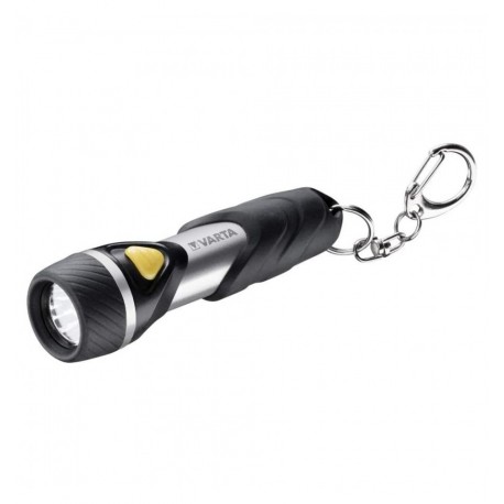 Torcia LED Tascabile a Batteria in Alluminio con Anello Portachiavi ITC-VTKEY12