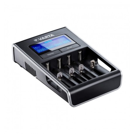 Caricabatterie LCD Dual Tech Charger Ni-MH Li-ioni e dispositivi USB IBT-VCDULED